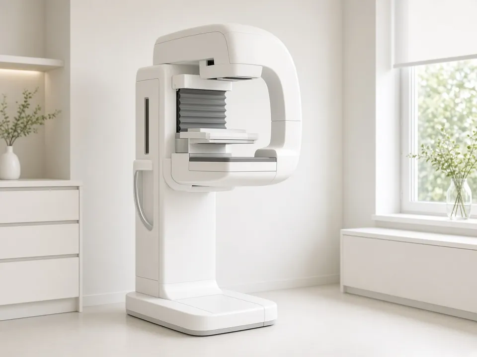 Bright mammography suite, empty